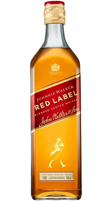 Johnnie Walker Red Label Blended Whisky 1L